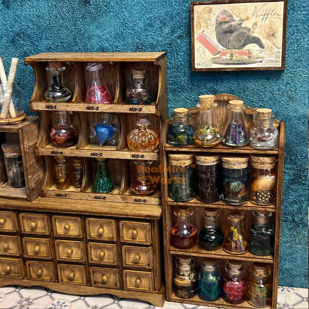 Miniature Potion Shop Classic Cabinet